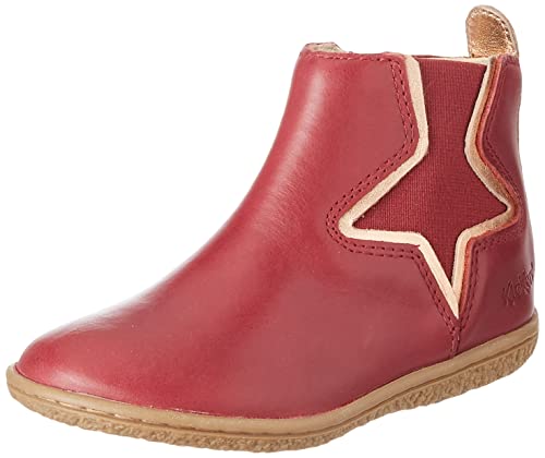 Kickers Vermillon Chelsea-Stiefel, Bordeaux Gold, 27 EU von Kickers