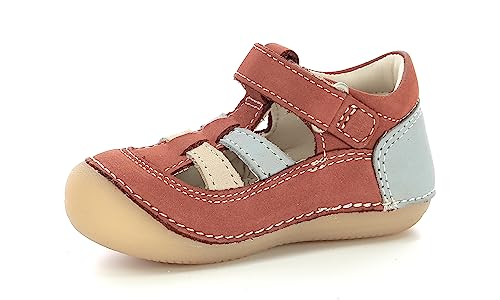 Kickers Unisex Kinder sushy Mary Jane Schuh, Beige, 18 EU von Kickers