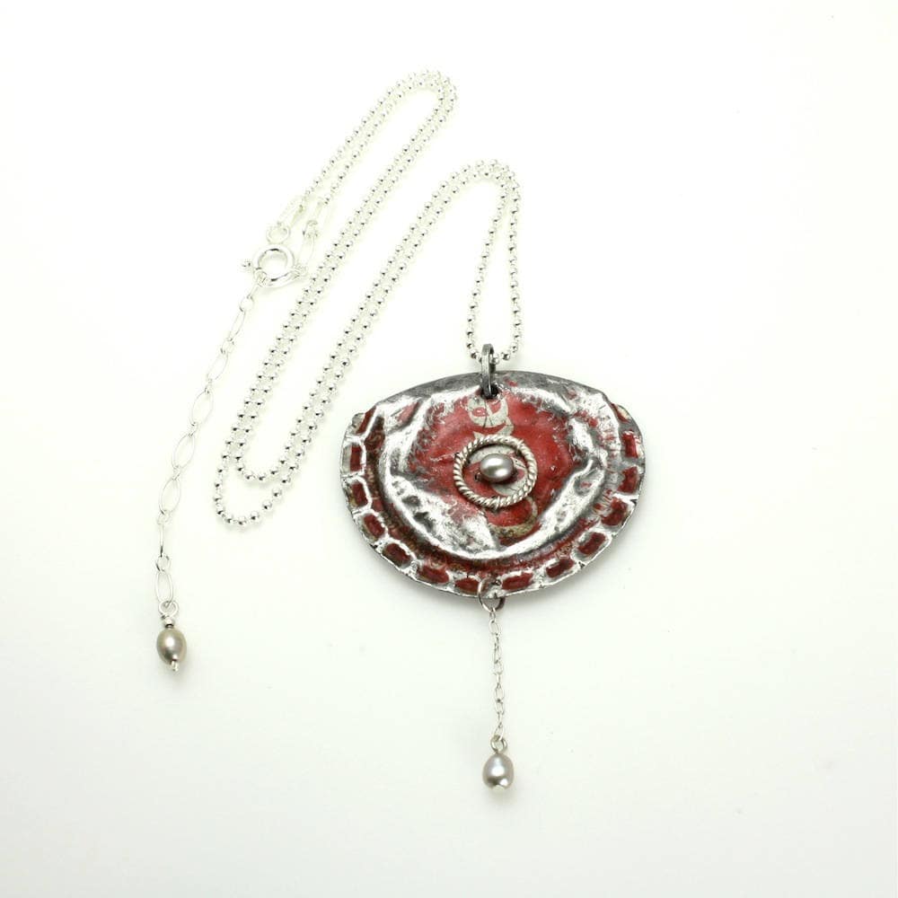 Umfunktionierte Fundstück Metalle Cola Flasche Cap Halskette-Upcycled Pop Schmuck-Mixed Metall Schmuck-Koks Schmuck-Coke Kunst Umfunktionierte Fundstück Metalle Cola Flasche Cap Halskette-Upcycled Pop Schmuck-Mixed Metall Schmuck-Koks Schmuck-Coke Kunst von KickinTheCanDesign