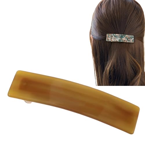 Kicura® - Elegante rechteckige Haarklammer Haarspange für Damen - in verschiedenen Varianten, Ausführung:Elegance - 000033, Anzahl:1 stück (1er Pack) von Kicura