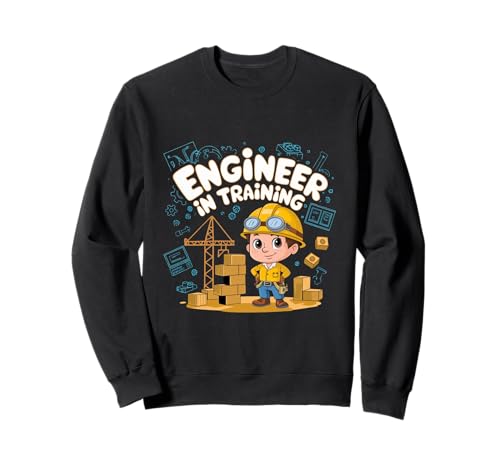Ingenieur in Ausbildung für Kinder Fröhlich Lustig Sweatshirt Ingenieur in Ausbildung für Kinder Fröhlich Lustig Sweatshirt von Kid Engineer dream career for special day Birthday