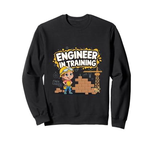 Ingenieur in Ausbildung für Mädchen Lustig Fröhlich Sweatshirt Ingenieur in Ausbildung für Mädchen Lustig Fröhlich Sweatshirt von Kid Engineer dream career for special day Birthday