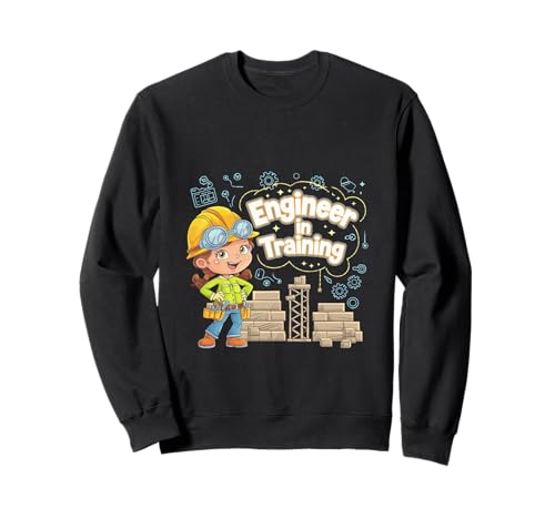Ingenieur in Ausbildung – niedliches zukünftiges Ingenieur-Design für Mädchen Sweatshirt Ingenieur in Ausbildung – niedliches zukünftiges Ingenieur-Design für Mädchen Sweatshirt von Kid Engineer dream career for special day Birthday