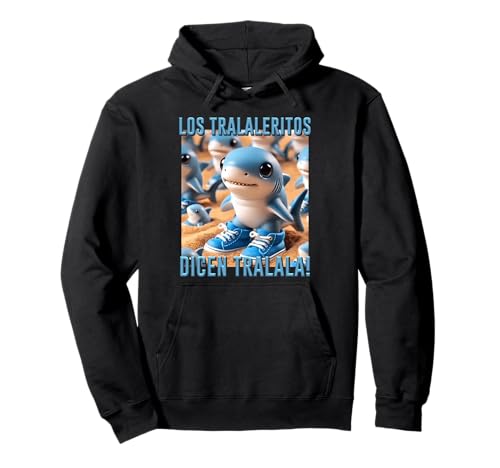 Italian Brainrot Los Tralaleritos Dicen AI Meme für Jungen Pullover Hoodie von Kid Joke Boy Brainrot Italian