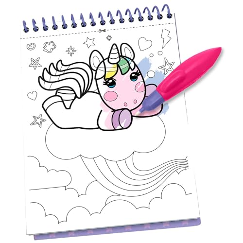 Kid Licensing Skizzenbuch Aqua Magic Unicorn Sweet Dreams, 13 x 28 cm, bunt, Única von Kid Licensing