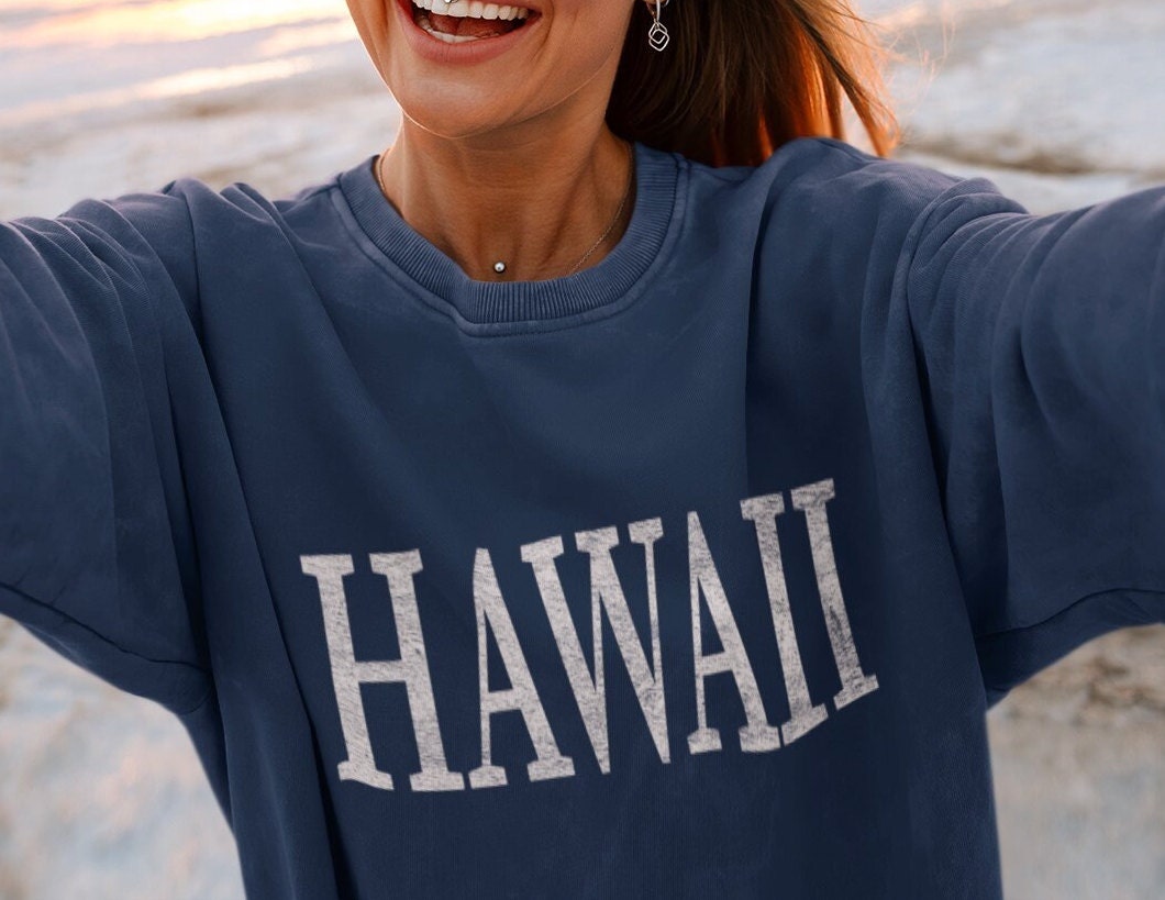 Hawaii Sweatshirt, Pullover, Rundhalsausschnitt, Strand Shirt, Geschenk Hawaii Sweatshirt, Pullover, Rundhalsausschnitt, Strand Shirt, Geschenk von KidForLifeDesigns