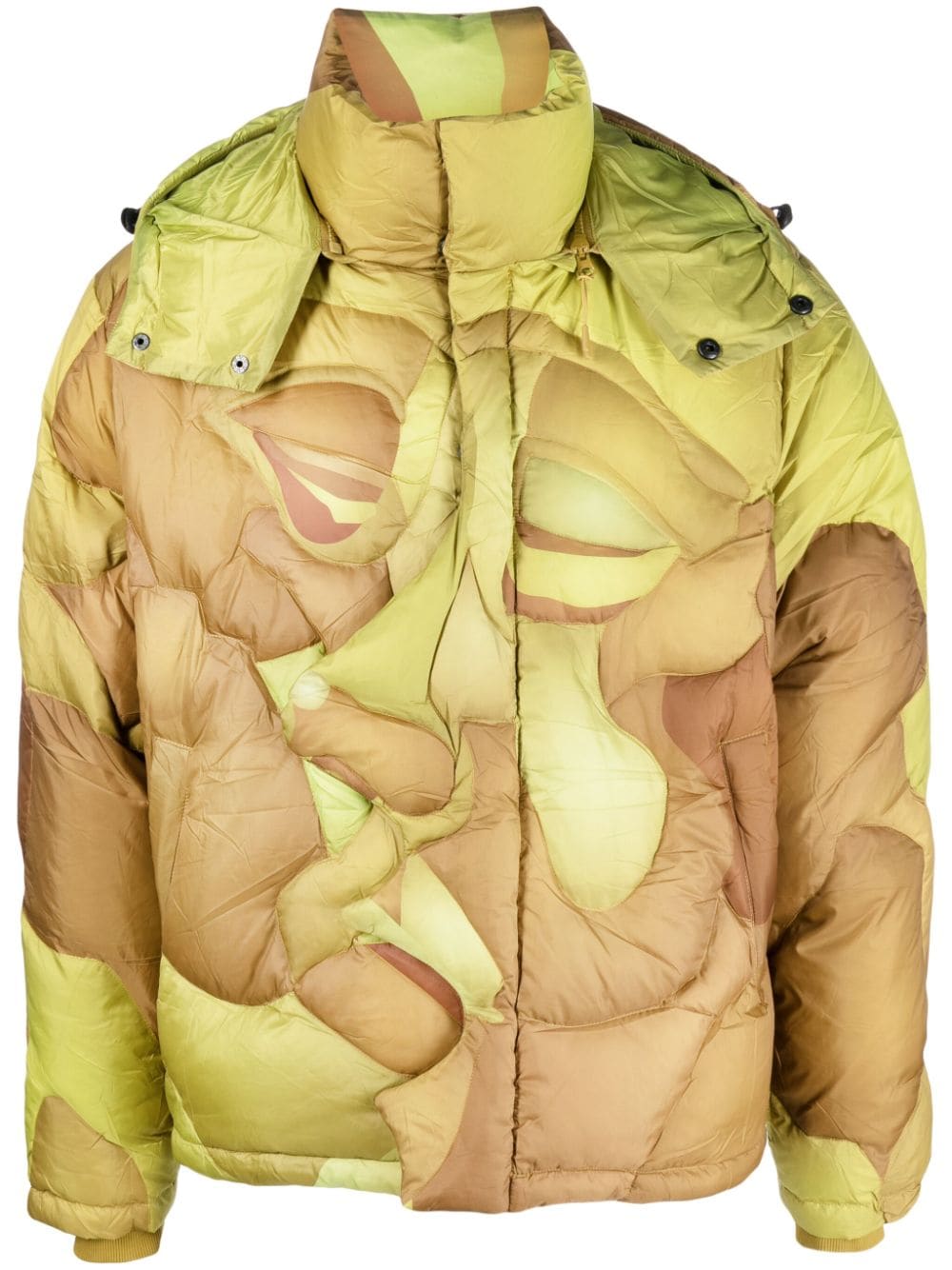 KidSuper Gefütterte Kissing Jacke - Grün von KidSuper