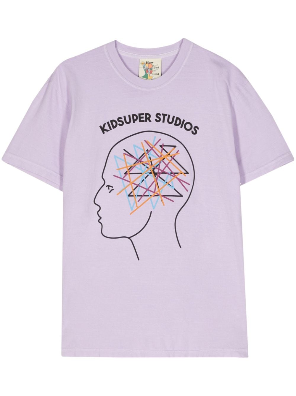 KidSuper T-Shirt mit grafischem Print - Violett von KidSuper