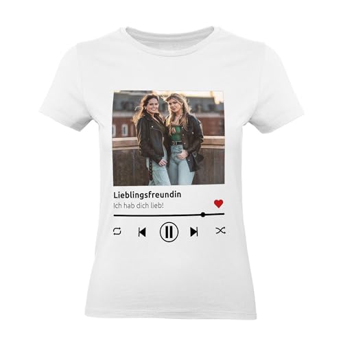 Kiddle-Design Song Cover T-Shirt Foto Playlist Musikbild Personalisiertes Geschenk Bild im Spotify Musik Cover Design Fotogeschenke Beste Freundin S Kiddle-Design Song Cover T-Shirt Foto Playlist Musikbild Personalisiertes Geschenk Bild im Spotify Musik Cover Design Fotogeschenke Beste Freundin S von Kiddle-Design