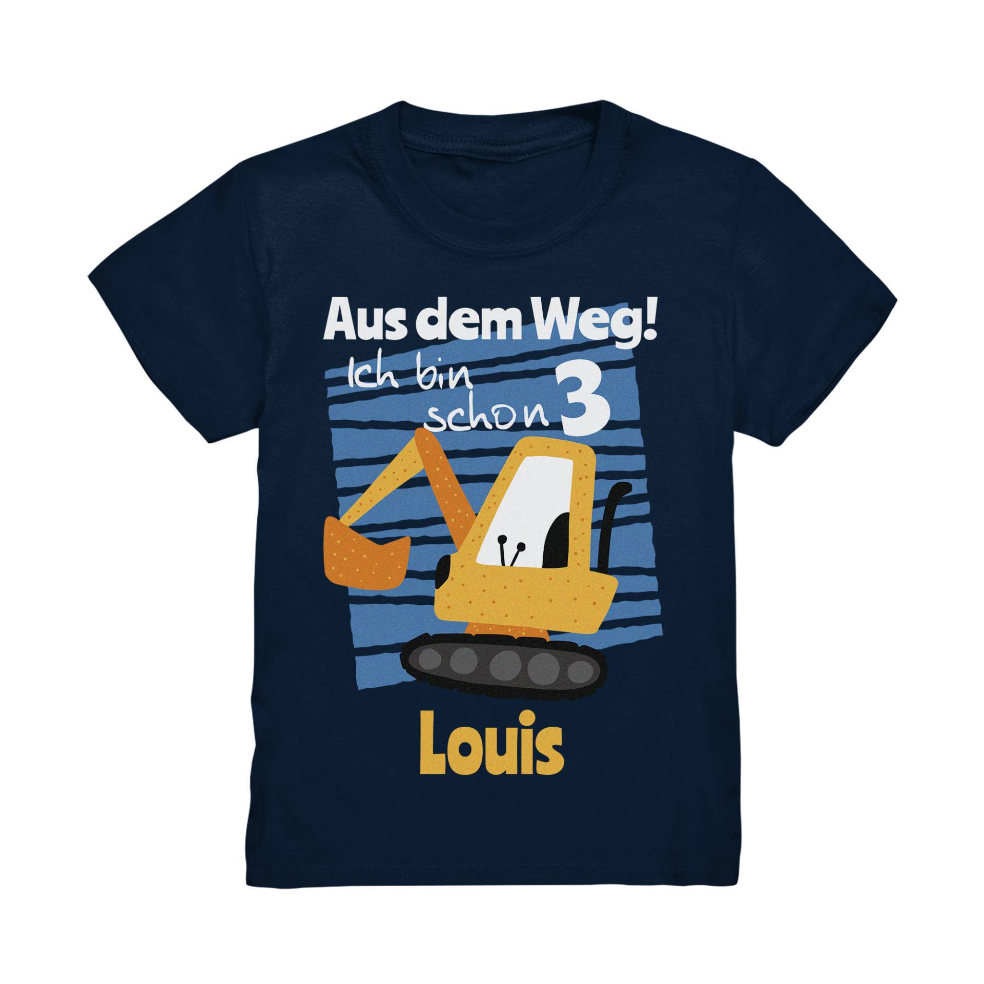 Bagger Geburtstagsshirt 3. 4. 5. 6. Geburtstag Jungen T-Shirt Mit Namen Personalisiert Baustelle Motto Kindergeburtstag Kinder Jungs Name Bagger Geburtstagsshirt 3. 4. 5. 6. Geburtstag Jungen T-Shirt Mit Namen Personalisiert Baustelle Motto Kindergeburtstag Kinder Jungs Name von KiddleDesign