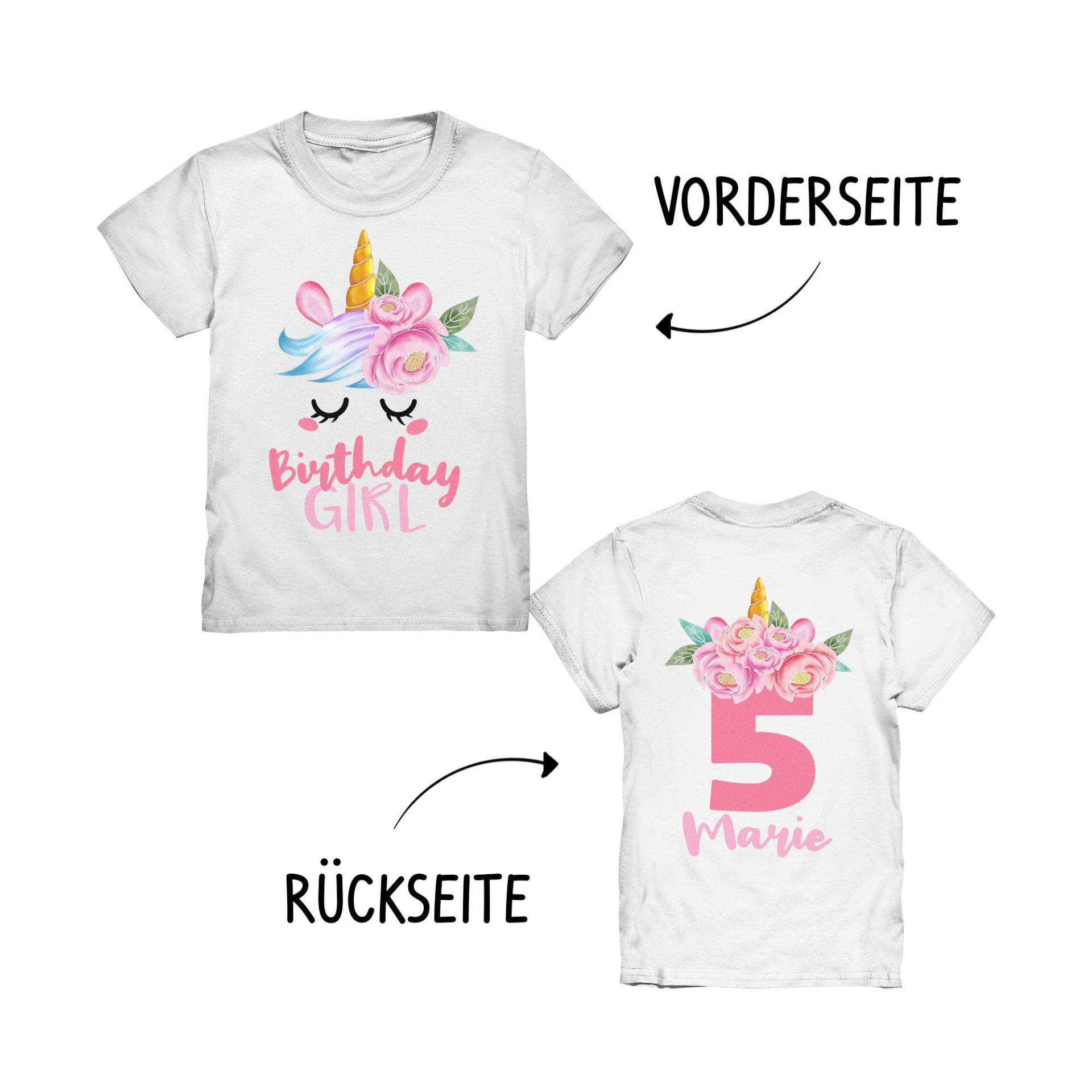 Einhorn Geburtstagsshirt 3. 4. 5. 6. 7. 8. 9. Geburtstag Mädchen T-Shirt Mit Namen Personalisiert Einhörner Motto Kindergeburtstag Kinder Einhorn Geburtstagsshirt 3. 4. 5. 6. 7. 8. 9. Geburtstag Mädchen T-Shirt Mit Namen Personalisiert Einhörner Motto Kindergeburtstag Kinder von KiddleDesign