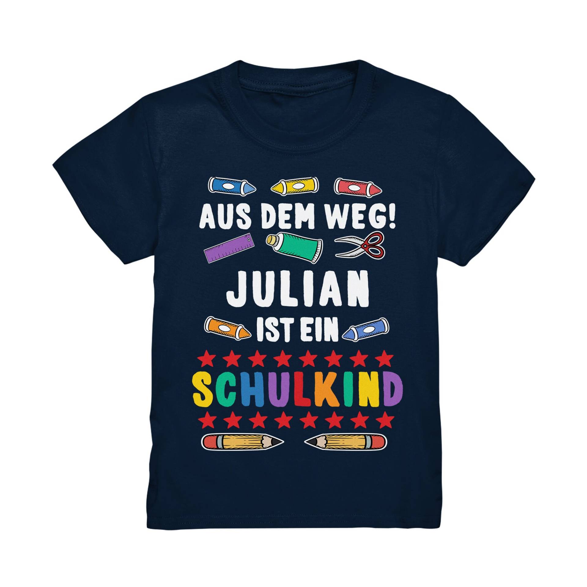 Einschulung T-Shirt Aus Dem Weg Schulkind Schulanfänger Geschenk Shirt Name Personalisiert Wunschname 2025 2026 Jungen Mädchen Geschenkidee Einschulung T-Shirt Aus Dem Weg Schulkind Schulanfänger Geschenk Shirt Name Personalisiert Wunschname 2025 2026 Jungen Mädchen Geschenkidee von KiddleDesign