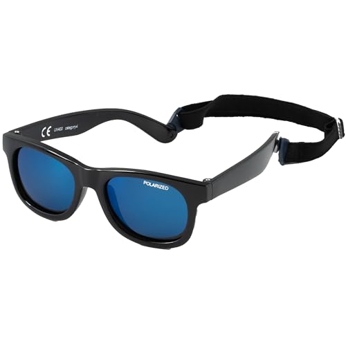 Kiddus Polarisierte Sonnenbrille Baby Mädchen & Baby Jungen, Kinder 8-24 Monate, Kindersonnenbrille 1 Jahre, 100% UV-Schutz, Flexible Rahmen, Reisezubehör von Kiddus