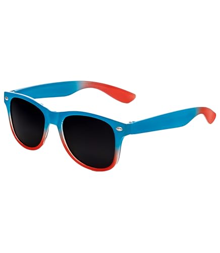 Kiddus POLARISIERTE Sonnenbrille für Jungen und Mädchen. Ab 6 Jahren. UV400 100% Schutz gegen Ultraviolette Sonnenstrahlen. Farbverlauf von Blau zu Orange von Kiddus