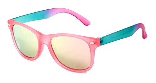 Kiddus POLARISIERTE Sonnenbrille für Jungen und Mädchen. Ab 6 Jahren. UV400 100% Schutz gegen Ultraviolette Sonnenstrahlen. Entworfen in Barcelona von Kiddus