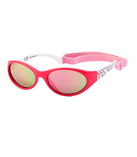 Kiddus Sonnenbrille für Kinder Mädchen Jungen. Alter ab 2 Jahren. UV400 Sonnenfilter. Aus Gummi. BPA-Frei. Verstellbares und abnehmbares Band (26 Einhörner) von Kiddus