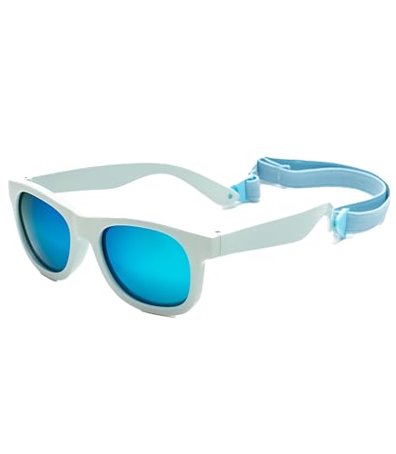 Kiddus Polarisierte Sonnenbrille Baby Mädchen & Baby Jungen, Kinder 6-24 Monate, 100% UV-Schutz, Flexible Rahmen, Reisezubehör von Kiddus