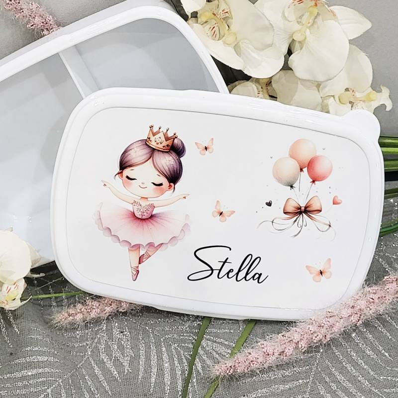 Personalisierte Brotdose Lunchbox Ballerina Wunschnamen in Verschiedenen Farben Personalisierte Brotdose Lunchbox Ballerina Wunschnamen in Verschiedenen Farben von KiddydooDE