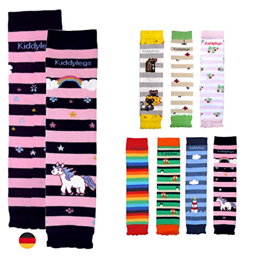 Kiddylegs® Baby- und Kinderstulpen Premium aus Bio-Baumwolle kbA (Einhornzauber) von Kiddylegs