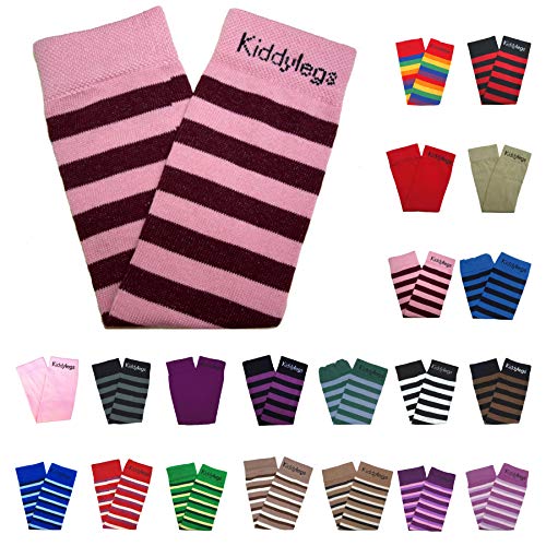 Kiddylegs® Premium Baby- und Kinderstulpen Beinwärmer (Hibiscus) von Kiddylegs