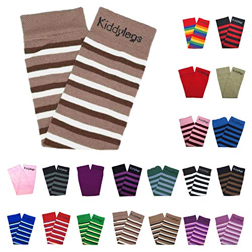 Kiddylegs® Premium Baby- und Kinderstulpen Beinwärmer (Streifenhörnchen) von Kiddylegs