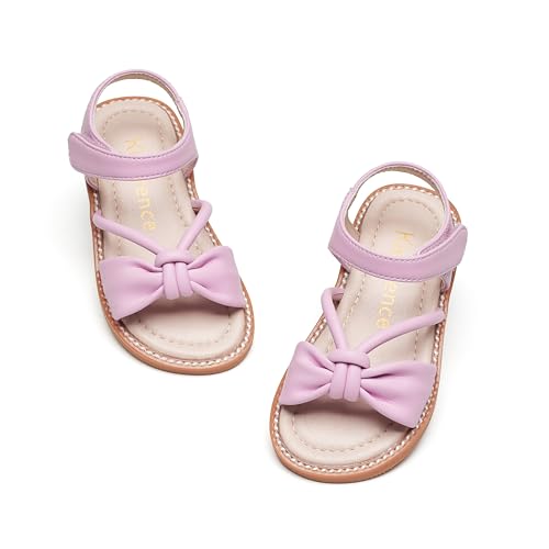 Kiderence Kleinkind Mädchen Sandalen Kleine Mädchen Kinder Sommerschuhe Kleinkind Lila Sandalen Größe 23 von Kiderence