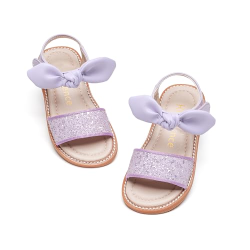Kiderence Kleinkind Mädchen Sandalen Kleine Mädchen Kinder Sommerschuhe Kleinkind Lila Sandalen Größe 27 von Kiderence