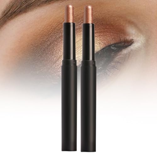 Eye Shadow Pen, Wasserfester Lidschattenstift Shimmer Cream Eyeshadow Pen Erstellen Sie glitzerndes Augen-Make-up, einfach zu verwenden (#8) von Kidmis