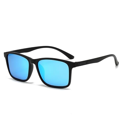 Kidmis Aluminium-Magnesium-Polarisations-Sonnenbrillen, Sonnenbrille Herren für Radfahren Fahren Angeln Klettern Sommer Outdoor Mode Leichtgewicht Urlaub Reisen Sonnen (Eisblau) von Kidmis