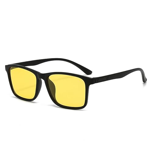 Kidmis Aluminium-Magnesium-Polarisations-Sonnenbrillen, Sonnenbrille Herren für Radfahren Fahren Angeln Klettern Sommer Outdoor Mode Leichtgewicht Urlaub Reisen Sonnen (Gelb) von Kidmis