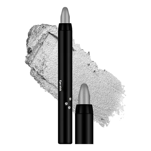 Wasserfester Glitzer-Lidschattenstift Make-up-Stift, 16 Colors Highlight Eyeshadow Pen Waterproof, Lidschatten Stift Crayon Lidschattenstift Shimmer Cream (#02) von Kidmis