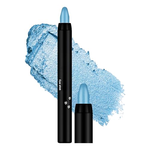 Wasserfester Glitzer-Lidschattenstift Make-up-Stift, 16 Colors Highlight Eyeshadow Pen Waterproof, Lidschatten Stift Crayon Lidschattenstift Shimmer Cream (#11) von Kidmis