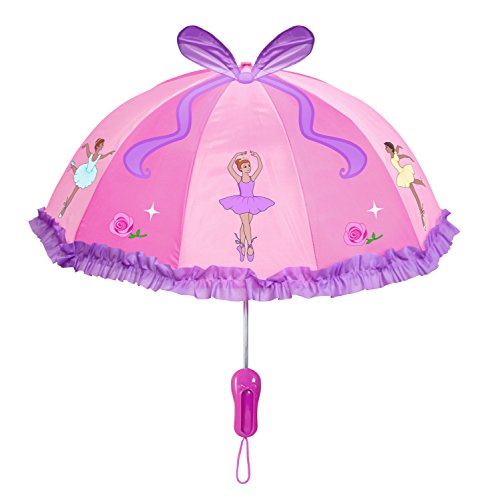 Kidorable Little Girls Ballerina Regenschirme, rose (Pink) - 643762306265 von Kidorable