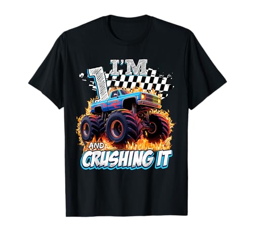 1 Year Old Boys Monster Truck It's My 1st Birthday Party T-Shirt 1 Year Old Boys Monster Truck It's My 1st Birthday Party T-Shirt von Kids 1st Birthday Monster Truck Outfit