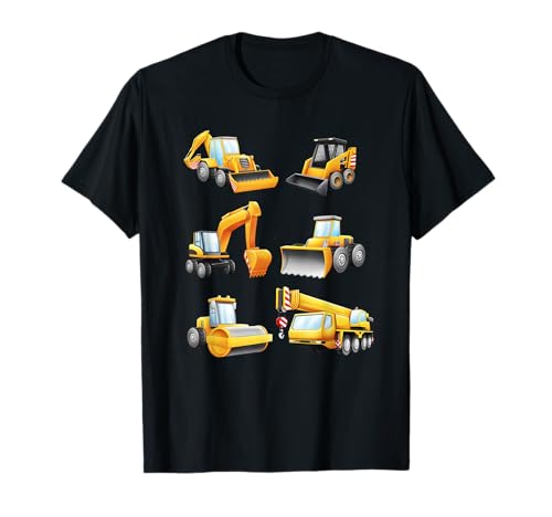 Jungen Construction Diggers T-Shirt T-Shirt Jungen Construction Diggers T-Shirt T-Shirt von Kids 1st Tees