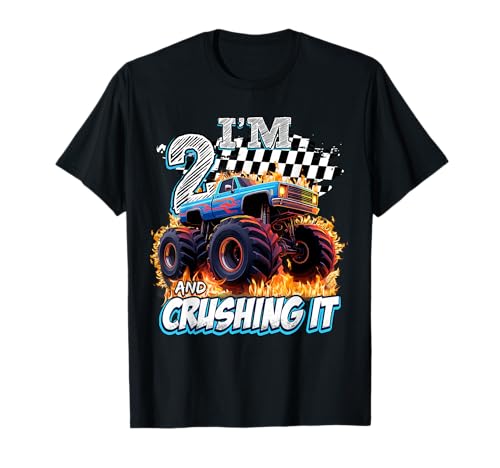 2 Year Old Boys Monster Truck It's My 2nd Birthday Party T-Shirt 2 Year Old Boys Monster Truck It's My 2nd Birthday Party T-Shirt von Kids 2nd Birthday Monster Truck Outfit