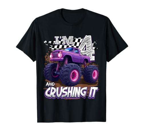 4 Year Old Boys Monster Truck It's My 4th Birthday Party T-Shirt 4 Year Old Boys Monster Truck It's My 4th Birthday Party T-Shirt von Kids 4th Birthday Monster Truck Outfit