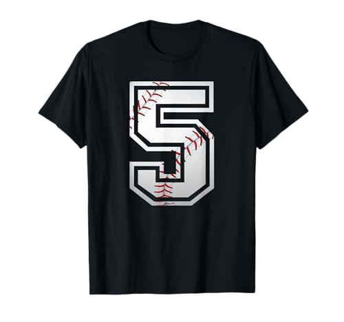 Kinder 5. Geburtstag Baseball Jungen 5. 5 5 Jahre alt T-Shirt Kinder 5. Geburtstag Baseball Jungen 5. 5 5 Jahre alt T-Shirt von Kids 5th Birthday Baseball Boys Fifth Five 5 Year