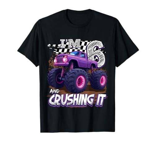 6 Year Old Boys Monster Truck It's My 6th Birthday Party T-Shirt 6 Year Old Boys Monster Truck It's My 6th Birthday Party T-Shirt von Kids 6th Birthday Monster Truck Outfit