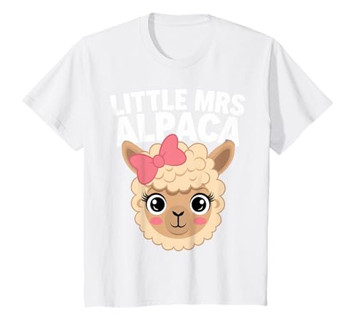 Süßes Mädchen Alpaka Kinder T-Shirt Süßes Mädchen Alpaka Kinder T-Shirt von Kids Alpaca Shirts