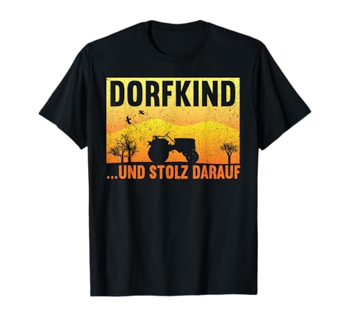 Dorfkind ...Und Stolz Darauf | Lustiges Landwirt Kinder T-Shirt Dorfkind ...Und Stolz Darauf | Lustiges Landwirt Kinder T-Shirt von Kids Bauer Jungen Landwirt Geschenke Für Kinder