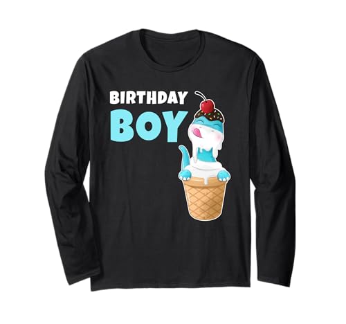 Birthday Boy – Adult & Kids Funny Dinosaur Bday Graphic Langarmshirt Birthday Boy – Adult & Kids Funny Dinosaur Bday Graphic Langarmshirt von Kids Birthday Fun Dinosaur Graphics & Quotes