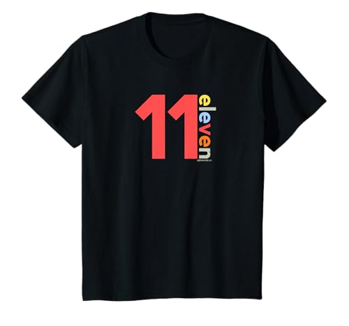 Kinder 11th Birthday Shirt Boy 11 Year Old Eleven | Age 11 Party T-Shirt von Kids Birthday Shirts by alphabet lab