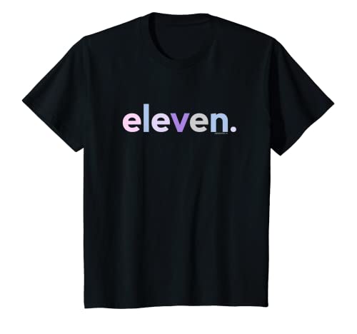 Kinder 11th Birthday Shirt Girl 11 Year Old Eleven | Age 11 Party T-Shirt von Kids Birthday Shirts by alphabet lab