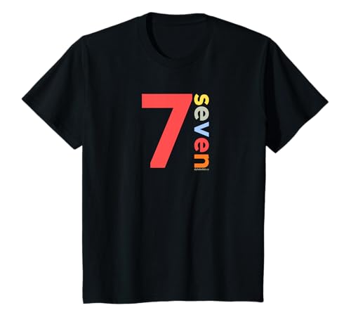 Kinder 7th Birthday Shirt Boy 7 Year Old Seven | Party Age 7 Ideas T-Shirt von Kids Birthday Shirts by alphabet lab