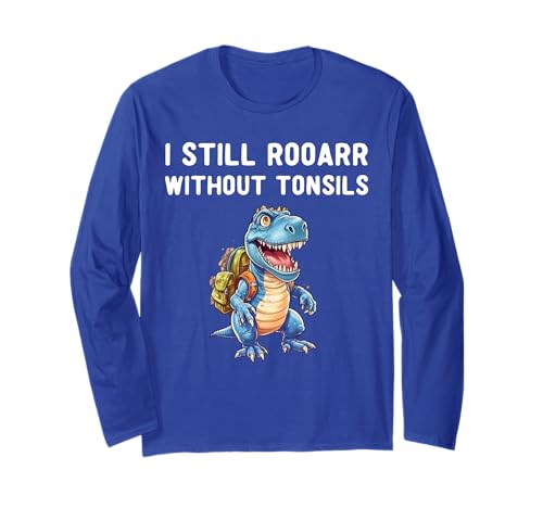 Boys Tonsil Removal Surgery Get Well Kids Langarmshirt Boys Tonsil Removal Surgery Get Well Kids Langarmshirt von Kids Boys Tonsil Removal Recovery