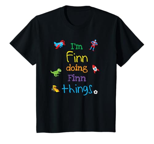 Finn Kinderkleidung, Geschenk für kleine Jungen T-Shirt Finn Kinderkleidung, Geschenk für kleine Jungen T-Shirt von Kids Clothes Co