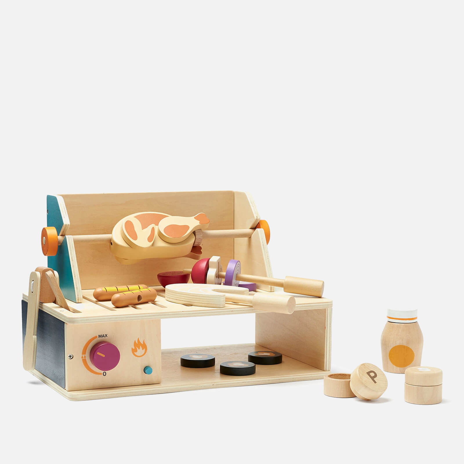 Kids Concept HUB Table Grill Play Set von Kids Concept