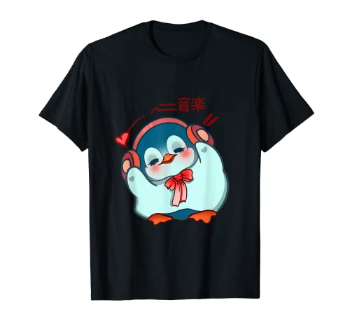 Pinguin, Japanischer Kawaii Kult, Mädchen, Junge, Kinder T-Shirt Pinguin, Japanischer Kawaii Kult, Mädchen, Junge, Kinder T-Shirt von Kids Designs by Content Design Studio