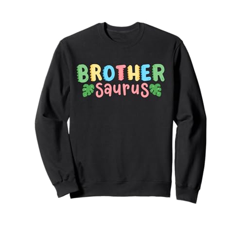 Brother Saurus Kinder Dinosaurier Geburtstag Party Familie Matching Sweatshirt Brother Saurus Kinder Dinosaurier Geburtstag Party Familie Matching Sweatshirt von Kids Dinosaur Birthday Party Squad Outfit